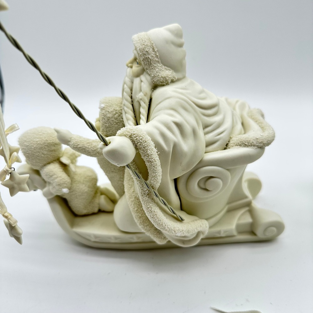 Dept 56 Snowbabies Jack Frost A Sleigh Ride Through the Stars Set - Picture 6 of 13